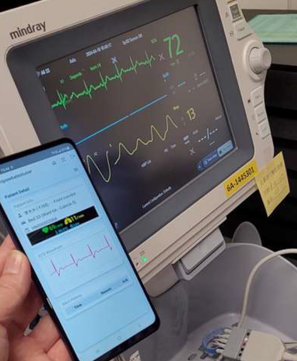 Clinical monitor used during CHIMP evaluation